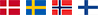Scandinavian flags